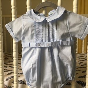 Fancy boy’s romper
